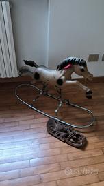 Cavallo a dondolo anni 60