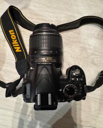 Nikon D3100 + 18-55