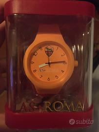 Orologio roma calcio sport con etichetta