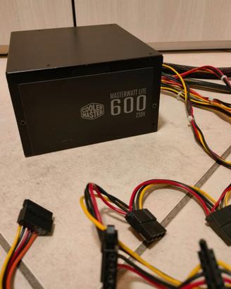 Alimentatore PC Cooler Master 600W