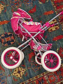 grande passeggino giocattolo richiudibile