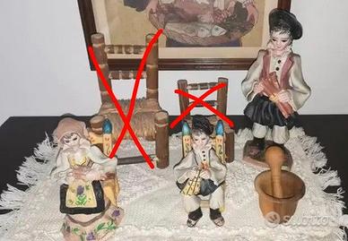 4 oggetti di artigianato sardo Massidda Cagliari
