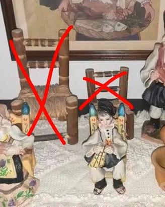 4 oggetti di artigianato sardo Massidda Cagliari