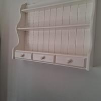 piattaia bianca in legno