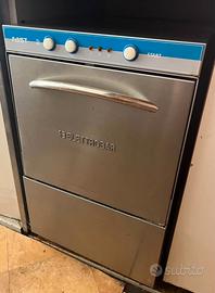 Lavabicchieri professionale con 2 cestelli inclusi
