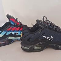 nike air max plus nere blu e rosse 