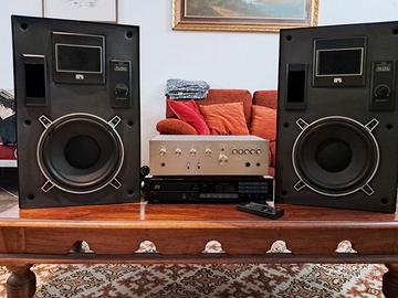 Impianto vintage Sansui Altec Onkyo