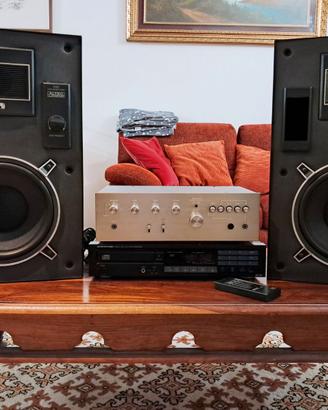 Impianto vintage Sansui Altec Onkyo