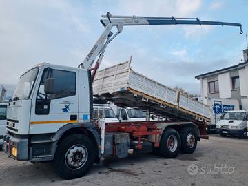 Iveco Eurotech 190E30 gru e ribaltabile