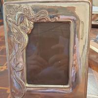 Cornice Portafoto Argento 925 - Stile Liberty / Ar