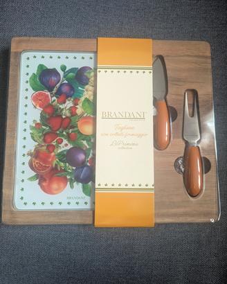 Brandani Tagliere con coltelli formaggio