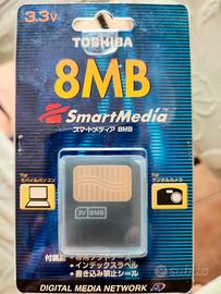 Scheda di Memoria Toshiba SmartMedia 8MB 3.3V