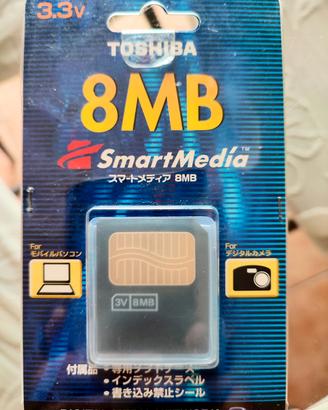 Scheda di Memoria Toshiba SmartMedia 8MB 3.3V