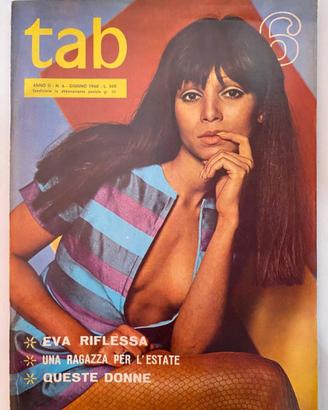 🔞 🇮🇹 TAB n.6 – Giugno 1968 Vintage Magazine