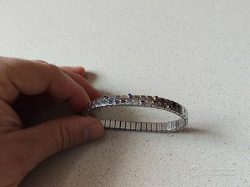 Bracciale acciaio e oro