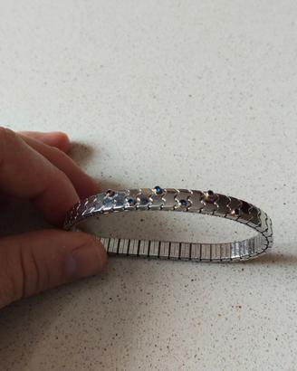 Bracciale acciaio e oro