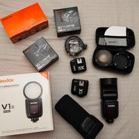 Godox V1S per Sony + Accessori