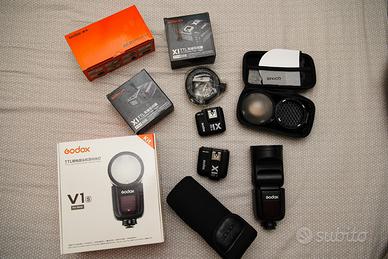 Godox V1S per Sony + Accessori