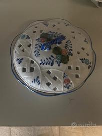 centrotavola in ceramica Leonardo da Faenza