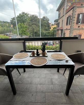 Tavolo in vetro 80x120 allungabile
