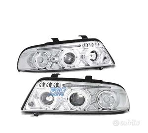 FARI AUDI A4 B5 99-00 ANGEL EYES LED CROMATI