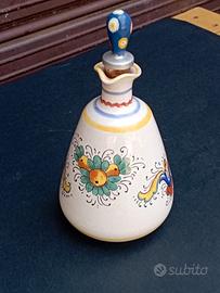 Bottiglietta in ceramica Deruta.