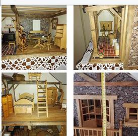 modello casa country bambole 