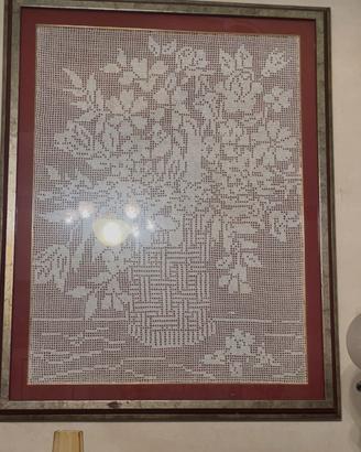 Quadro anni 70 fatto a mano