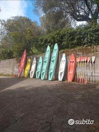 Canoe/Kayak a 3 posti, 2 posti e 1 posto