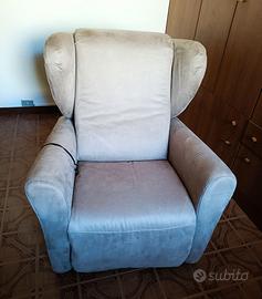 Poltrona Relax motorizzata Poltronesofà – Tessuto