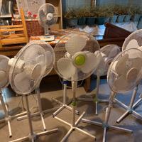 8 ventilatori regolabili più uno da tavolo