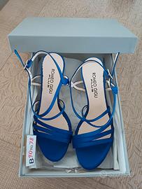 Sandali Romeo Gigli Plus - Blu Elettrico