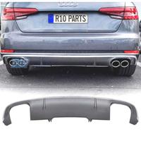 DIFFUSORE AUDI A4 B9 16-19 LOOK S4