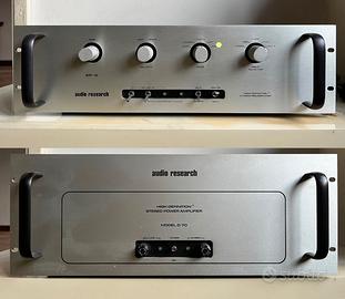 preamplificatore e finale a valvole Audio Research