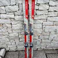 Sci da alpinismo skitrab 157 con attacchi e pelli