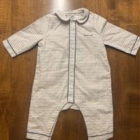 Pigiama Vichy bebé - 6 mois marca Cyrillus