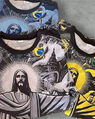 Magliette Brasile con grafiche Rio de Janeiro