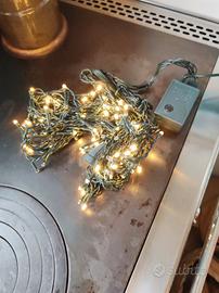 Effetti luci lucine lucette di natale