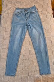 jeans donna a vita alta 