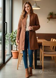 Cappotto donna in panno