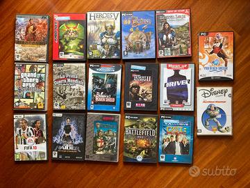 Raccolta giochi vari per console/pc.