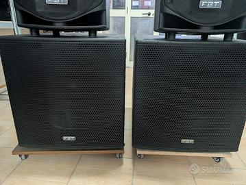 subwoofer attivi FBT Subline118sa