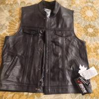 Gilet uomo in vera pelle 