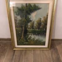 Sergio Castellana olio su tela