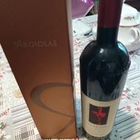 bottiglia di vino  argiolas turriga  1999