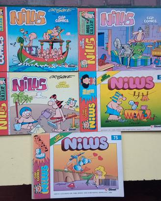 Albi a fumetti CLIP COMICS NILUS, TOMMY WACK, ecc.