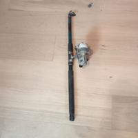 Canna da pesca con mulinello