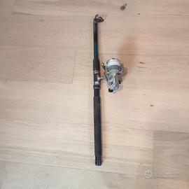 Canna da pesca con mulinello