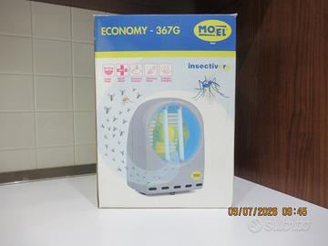 MO EL 367G antizanzare elettrico, 220V,  2 x 11 W