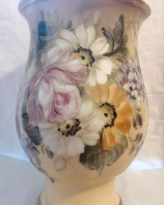 Vaso Porcellana Limoges Dema Vintage H 24 cm